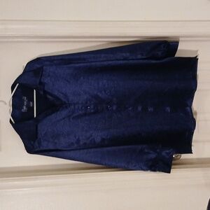 Susan Graver midnight blue